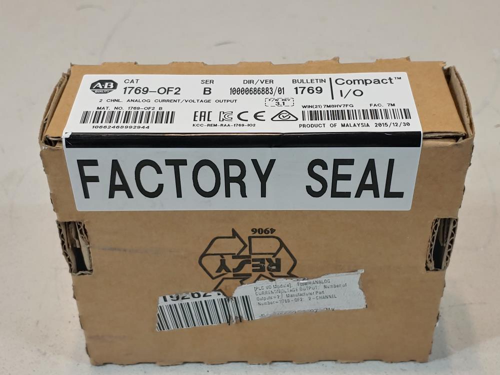 Allen Bradley I/O Module - Cat #1769-OF2 