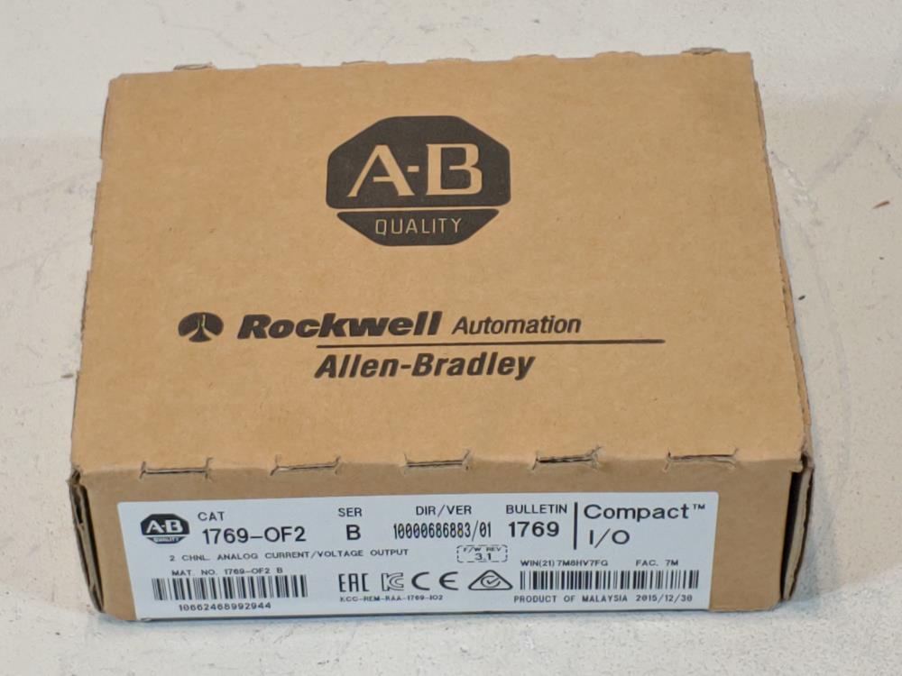 Allen Bradley I/O Module - Cat #1769-OF2 