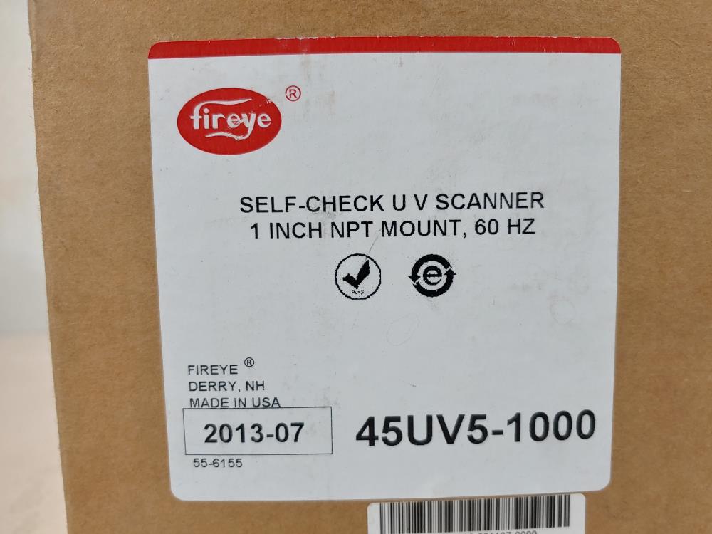 Fireye 45UV5-1000 Self-Check U.V. Scanner 