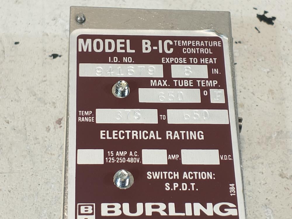 Burling Instruments B-1C  941679 Temperature Control