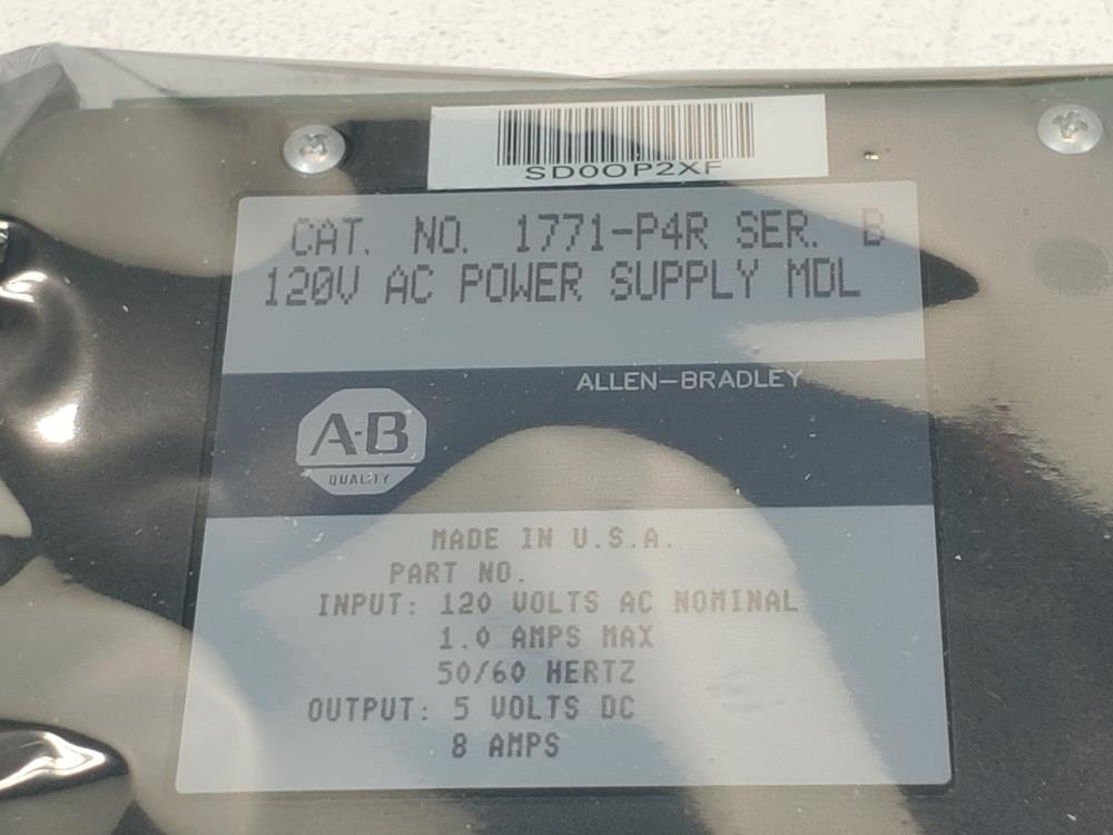 Allen Bradley 1771-P4R PLC-5 Redundant Power Supply