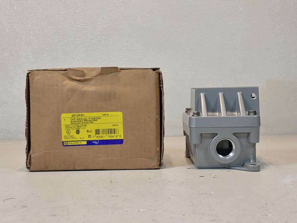 Square D FHP Manual Starter Arrancador Manual FHP 2510FR1