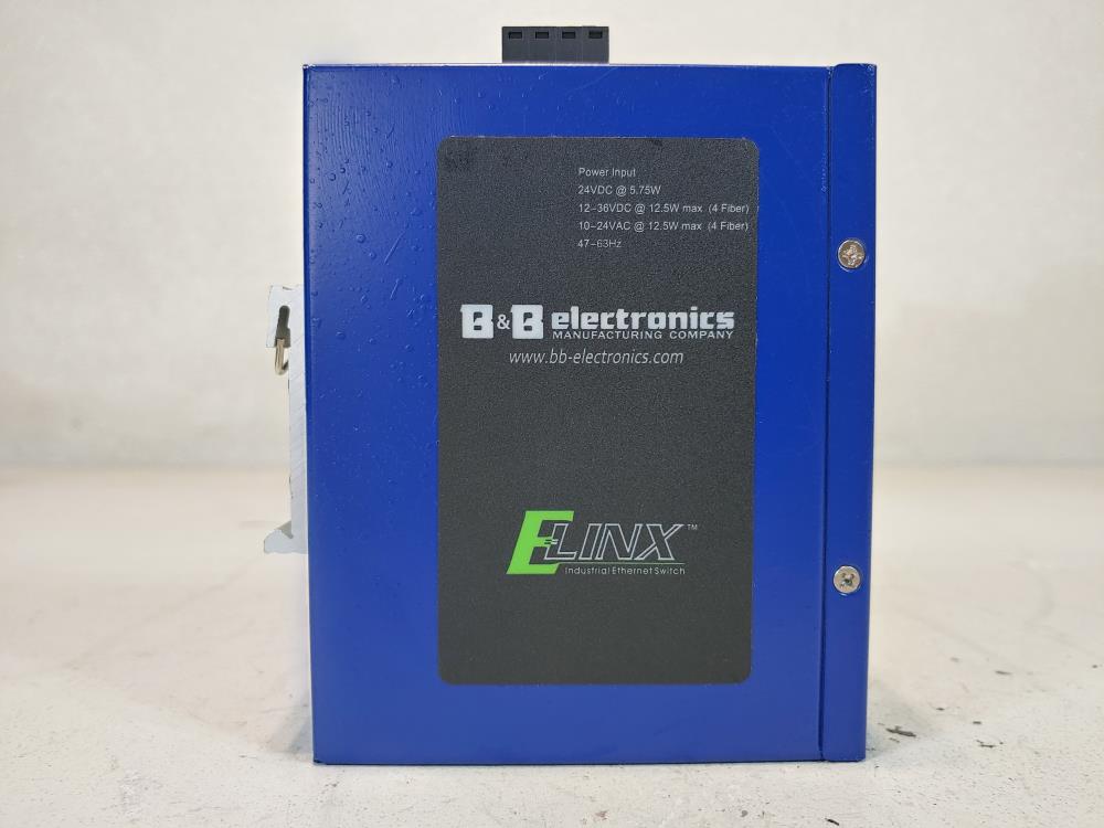 B&B ELECTRONICS ESW208 Unmanages Ethernet Switch 