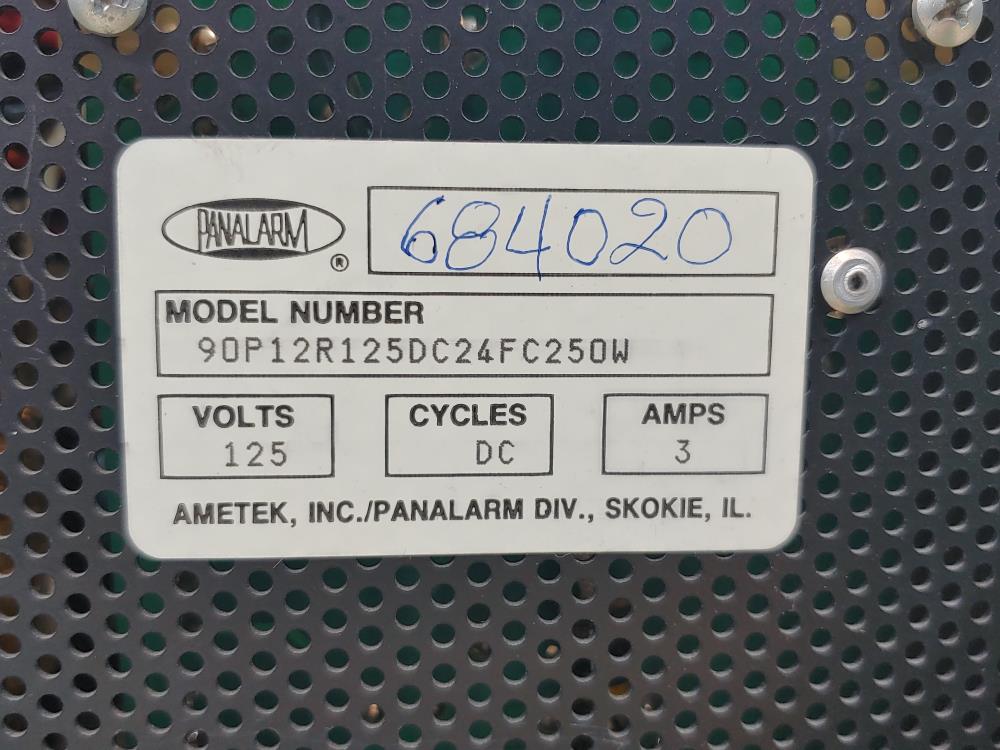 Panalarm Power Supply 90P12R125DC24FC250W
