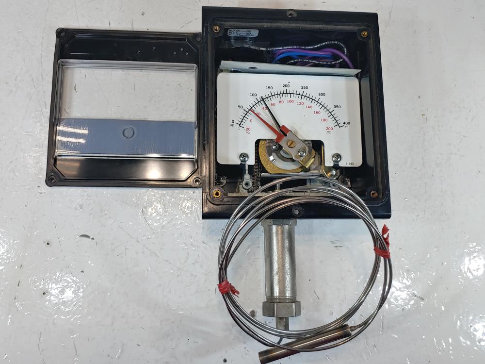 United Electric 800-7BS Indicating Temperature Switch Controller 
