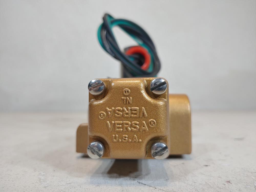 Versa 1/2" 3-Way Solenoid Valve VSG-3521-MS-XX-D024