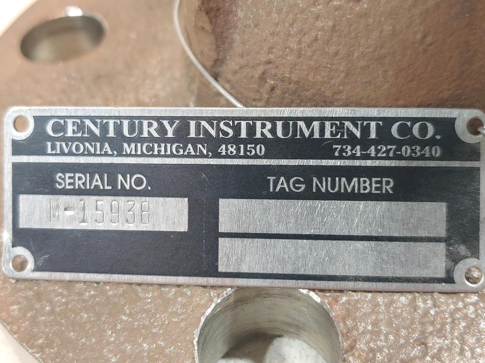 Century Instrument Co.  2" 150# FF CS Diaphragm Valve 