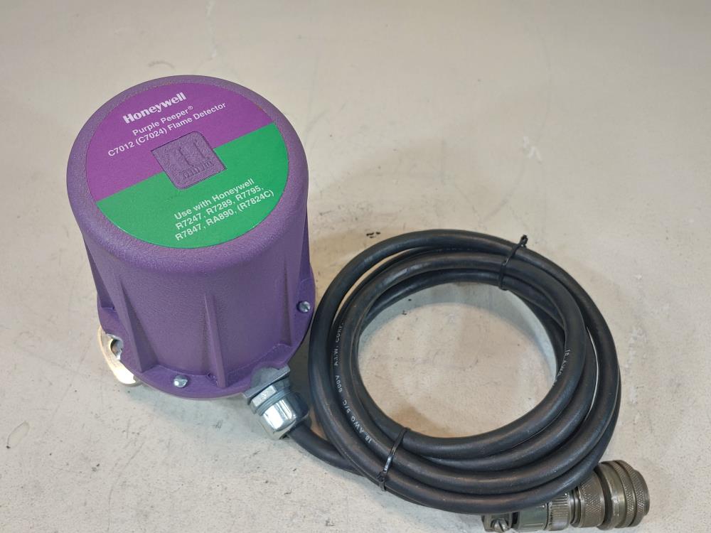 Honeywell Purple Peeper C7012 ( C7024 ) Flame Detector 