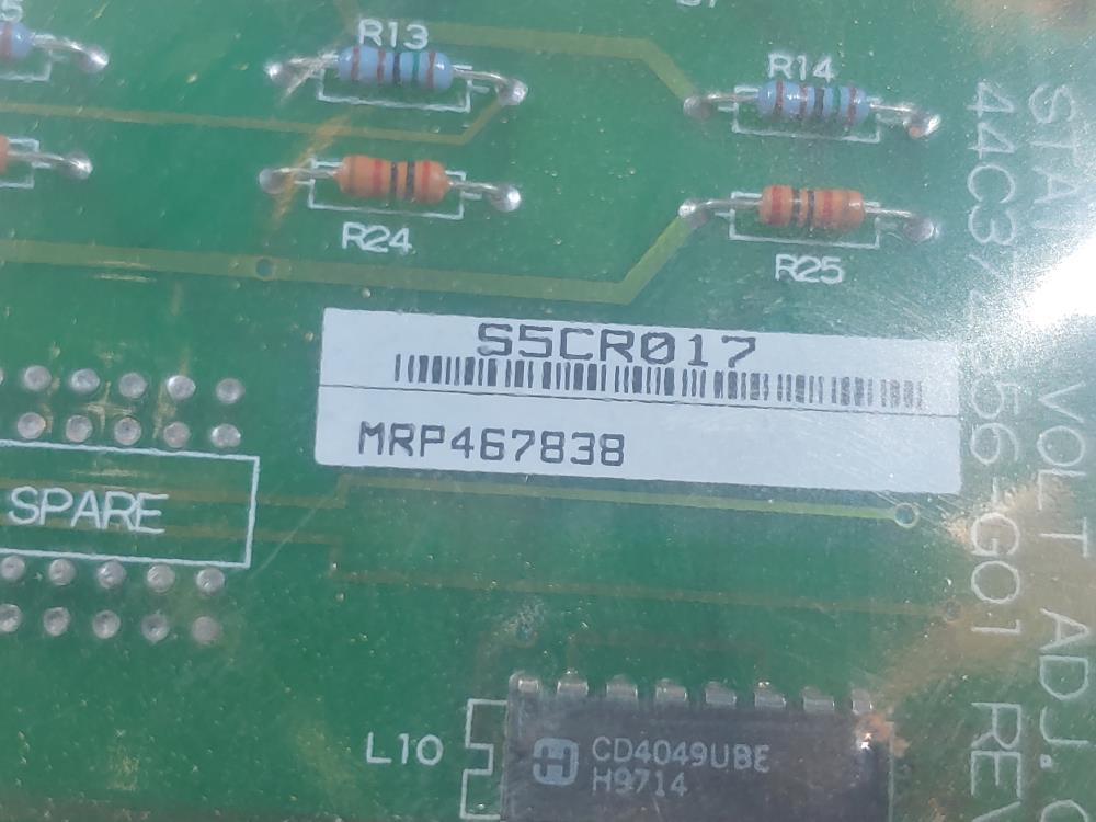 General Electric 44C372656-G01 PC Board REV.1H1D (MRP467838)