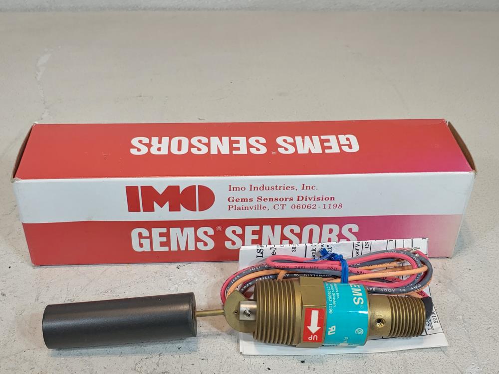 IMO GEMS Float Switch LS2050 Series Horizontal Brass 20 VA 30288