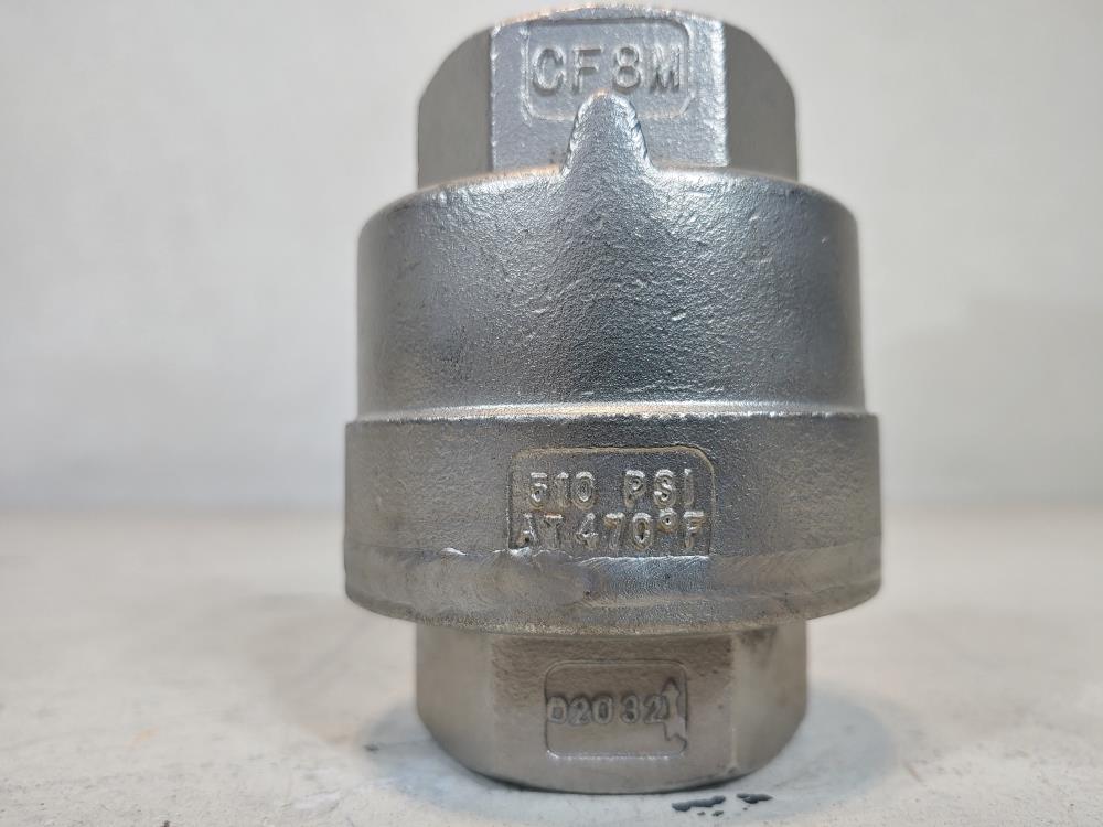 Watson 1" NPT WMC Stainless Check Valve CF8M