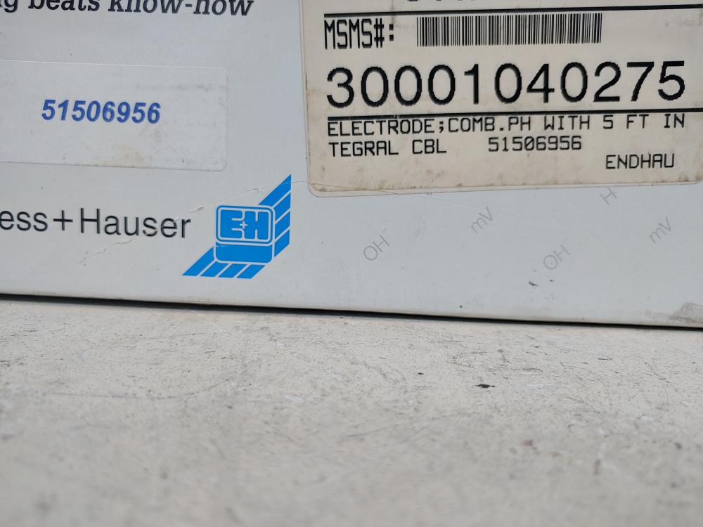 Endress & Hauser Elektro Chemischer Sensor 51506956