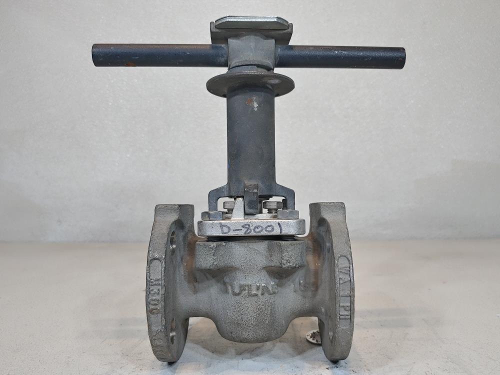 Tufline XOMOX  1” 150# WCB Hand Operated RF Monel Plug Valve 067TS