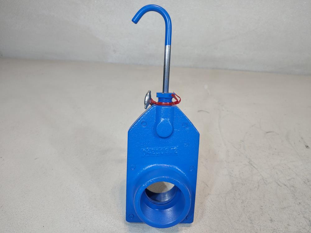 Tate Jones Inc. 1-1/2" Threaded Blast Gate Valve 1-1/2TBGPH