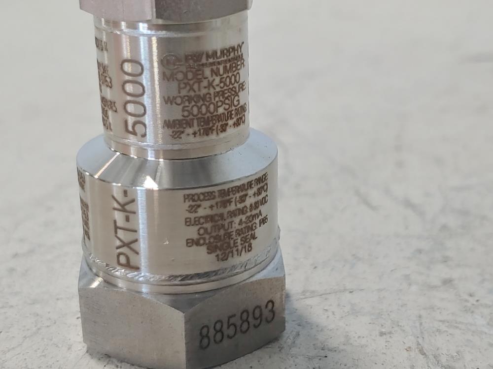 Murphy PXT-K-5000 Pressure Transmitter (05-70-7743)