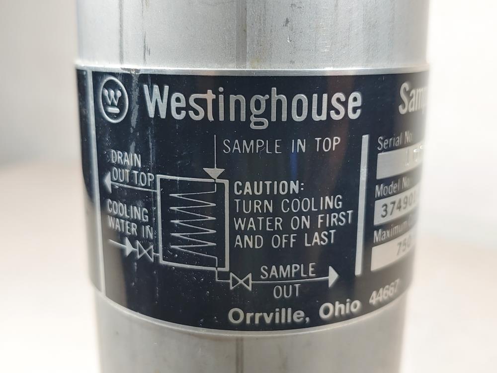 Westinghouse Sample Cooler 374901-00 1