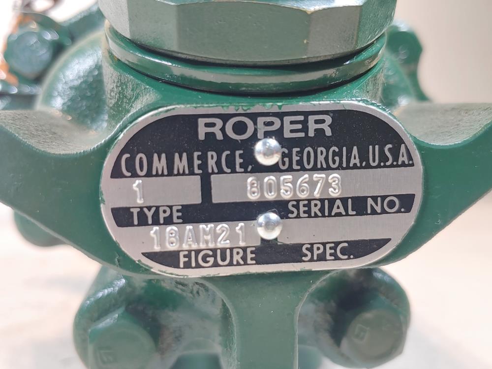 Roper Type 1 Gear Pump, Figure 18AM21 