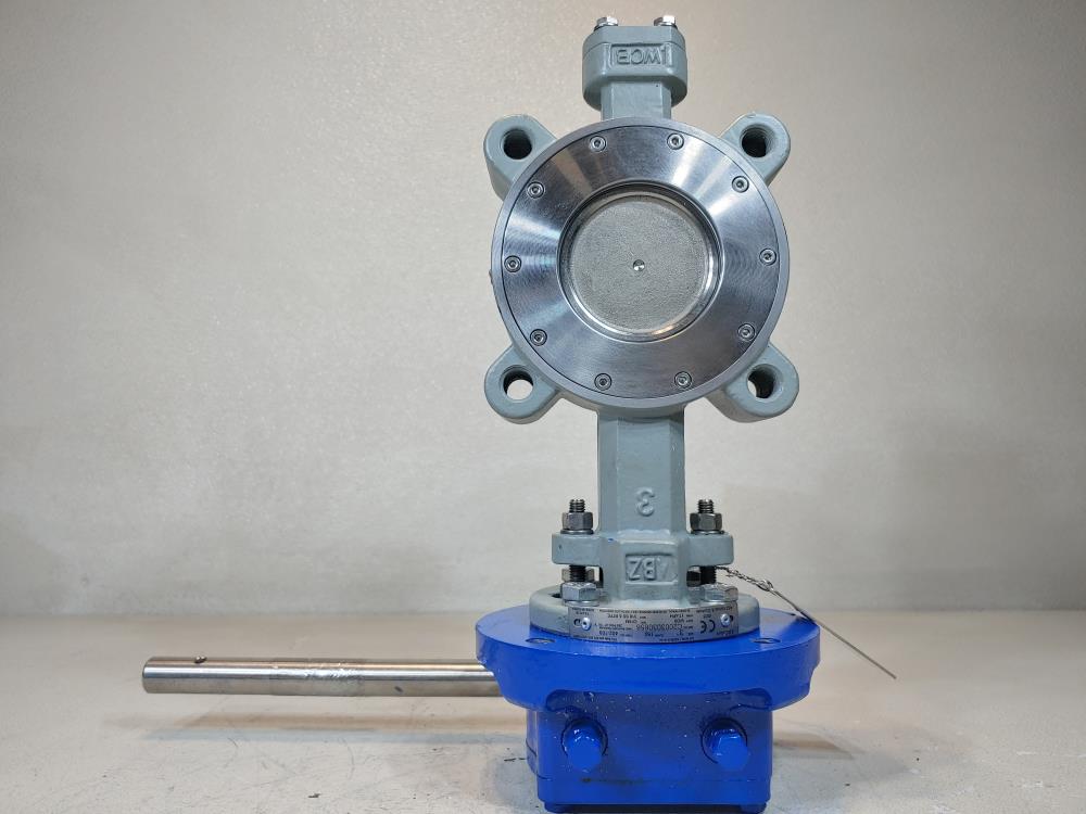 ABZ Valve 402-108 / 3" 150# Butterfly Valve w/ Gear Operator