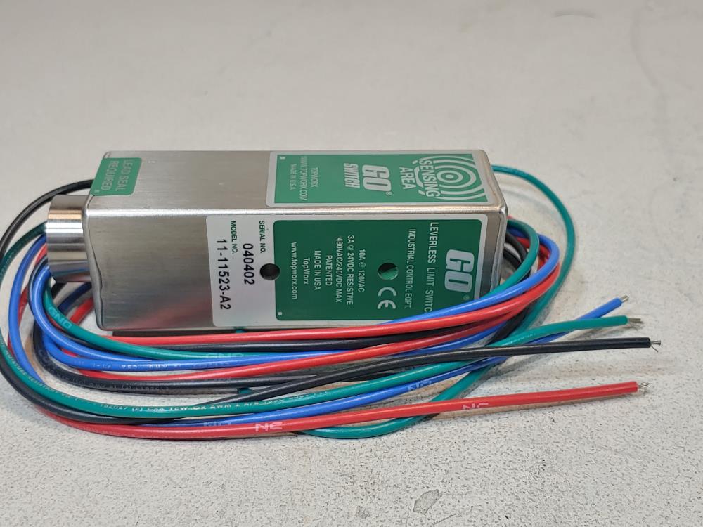 GO Switch (Topworx) Leverless Limit Switch 11-11523-A2