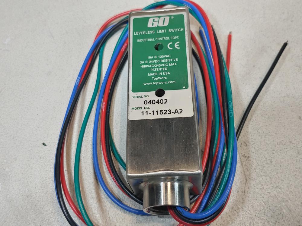 GO Switch (Topworx) Leverless Limit Switch 11-11523-A2