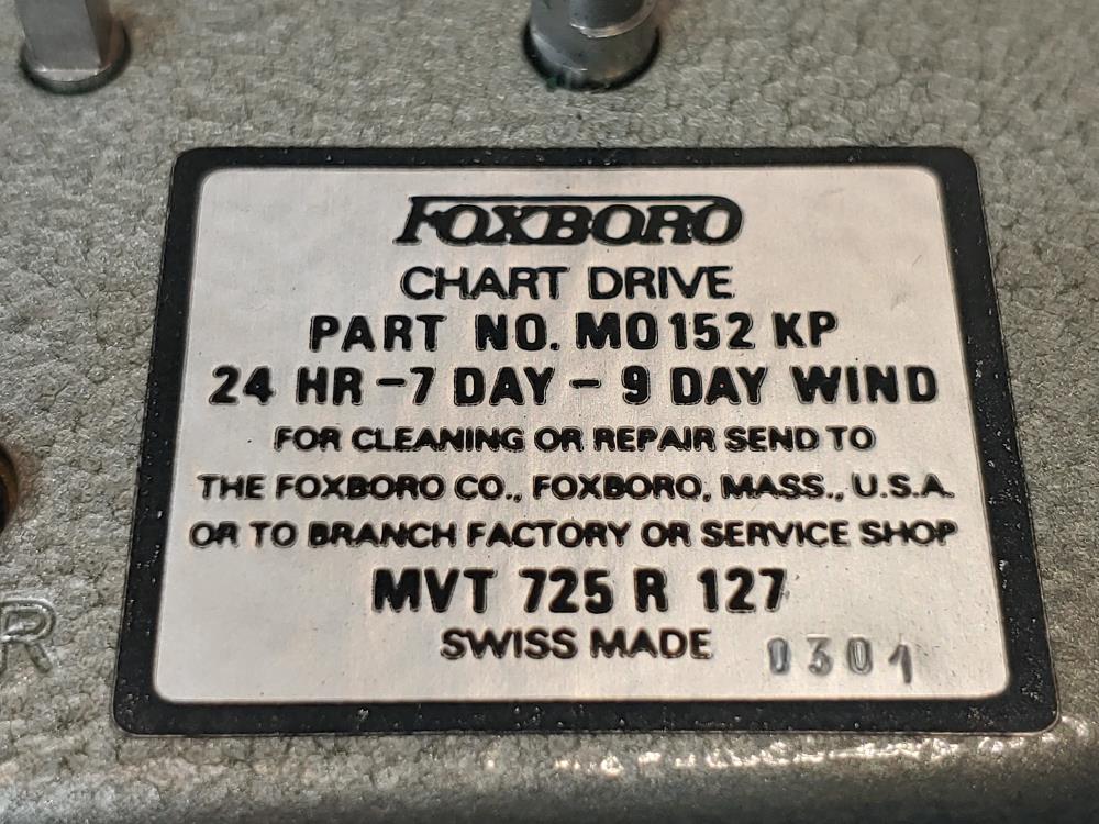 Foxboro Chart Drive Motor M0152KP