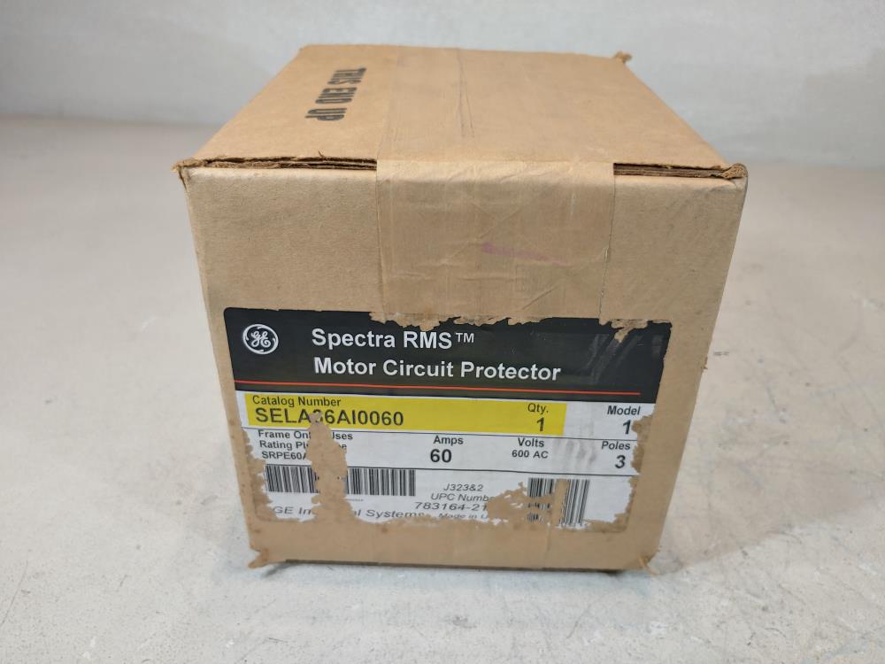 General Electric Spectra RMS Mag-Break Circuit Breaker SELA36A0060