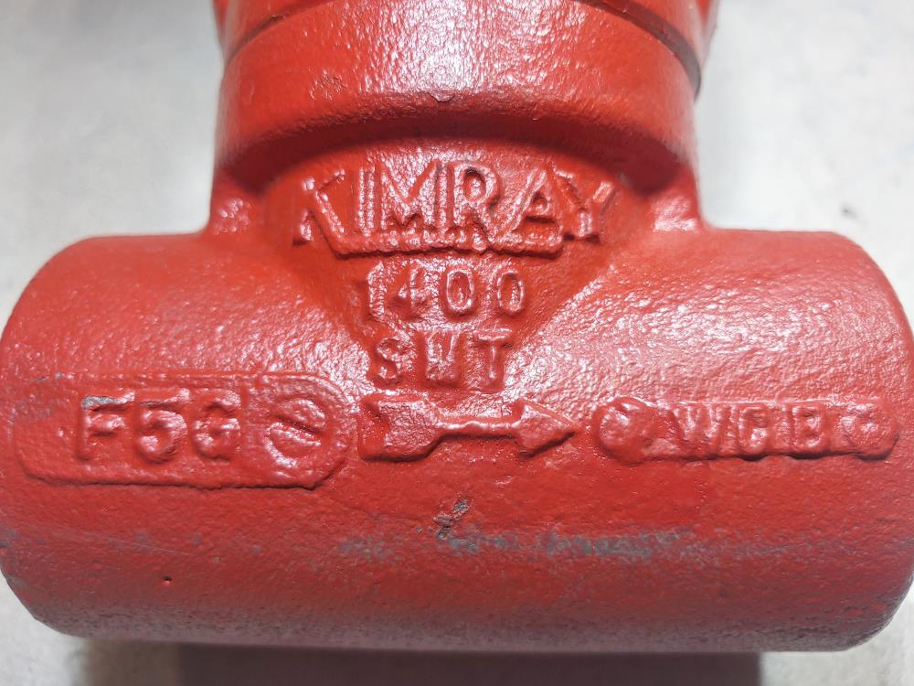 Kimray 1" 4000WP Control Valve DI 1400 SMT PO 3/8 IV Viton 