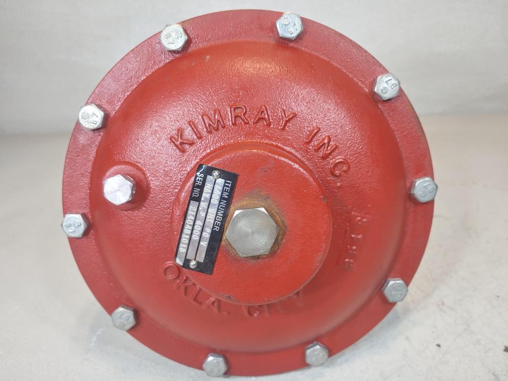 Kimray 1" 4000WP Control Valve DI 1400 SMT PO 3/8 IV Viton 