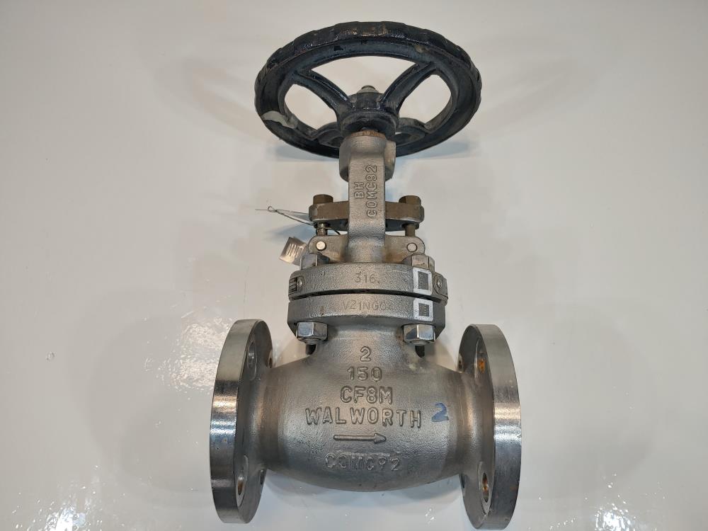 Walworth 2" 150# 5275F Globe Valve CF8M