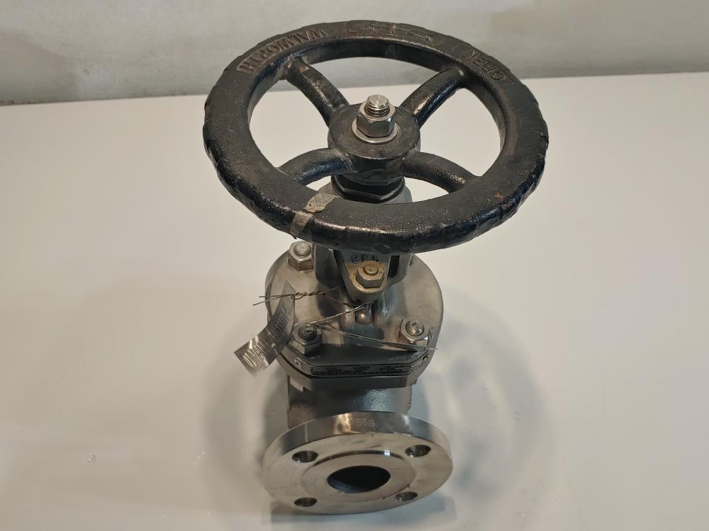 Walworth 2" 150# 5275F Globe Valve CF8M