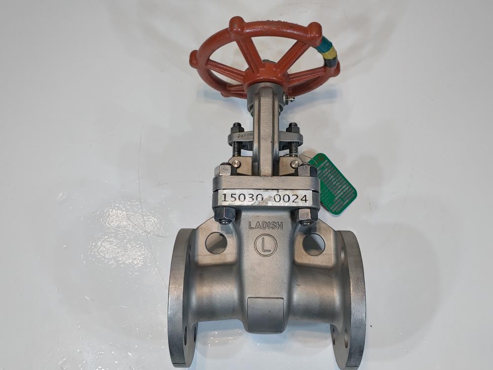 Ladish 1-1/2" 150# RF Gate CF8M Valve 