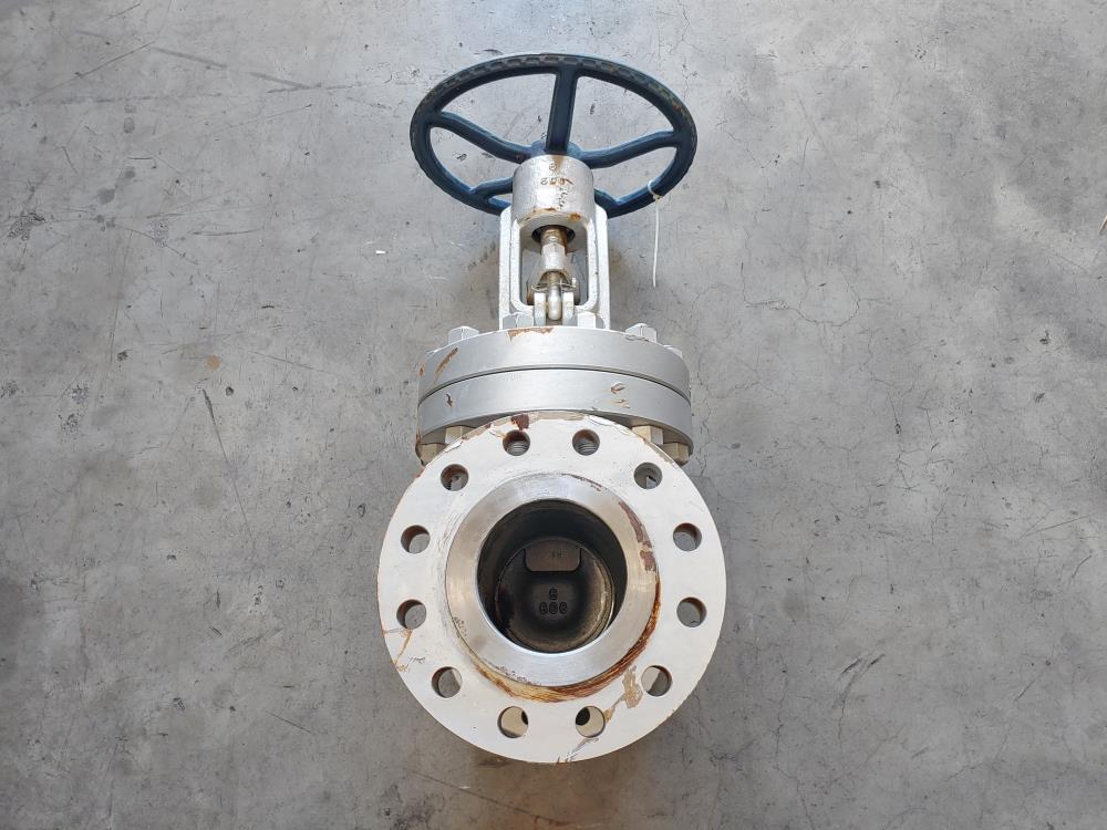 Bonney 6" 600# RF WCB Gate Valve