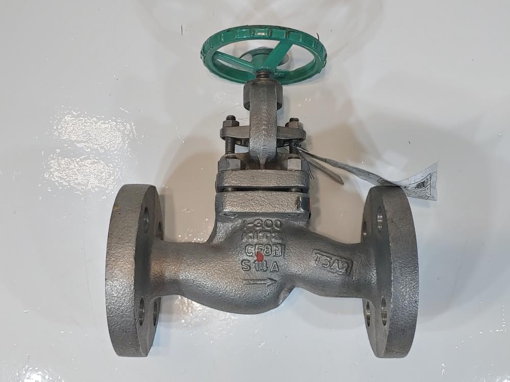 Kitx 1" 300# Globe CF8M Valve