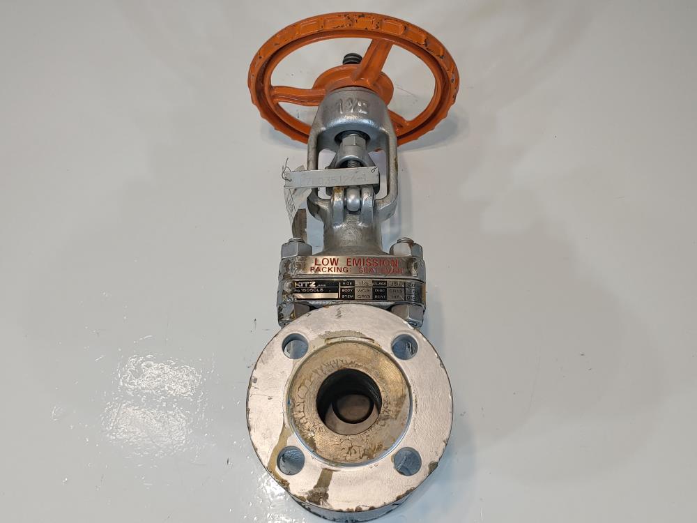 Kitz 1-1/2" 150# WCB Gate Valve 