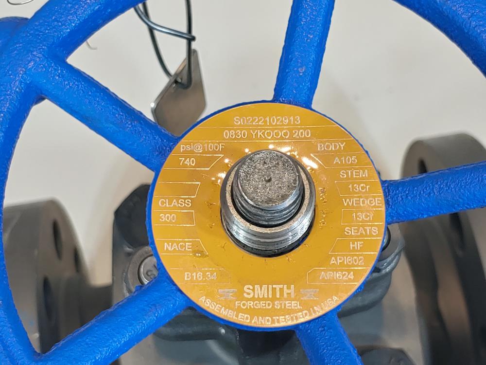 Smith 2" 300# RF A105/Nace Gate Valve