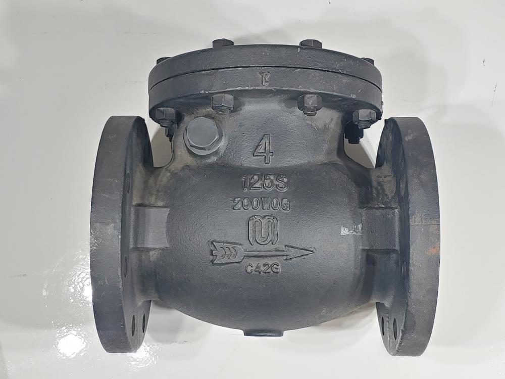 Milvaco 4" 125S 200 WCB FF Check Valve IBBM FIG: 2974M