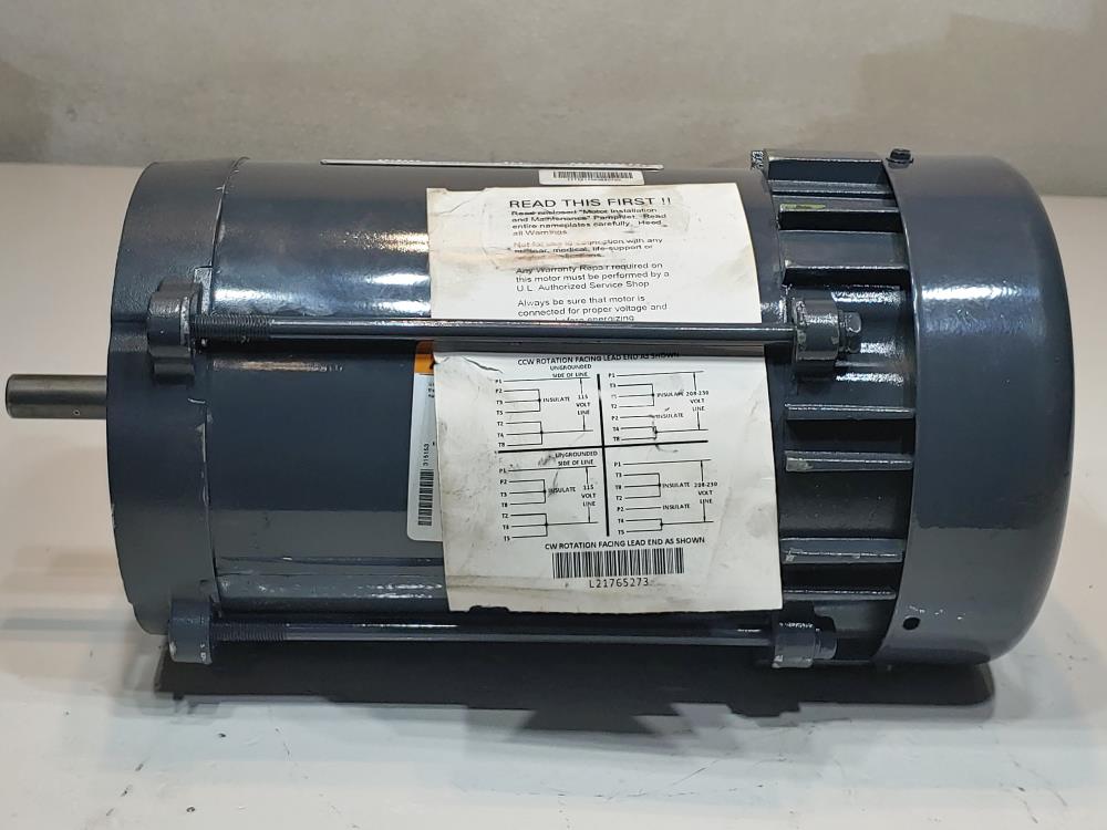 US Motors 1/2HP Motor CH63DVABK-1031 / XS12CA2JCR