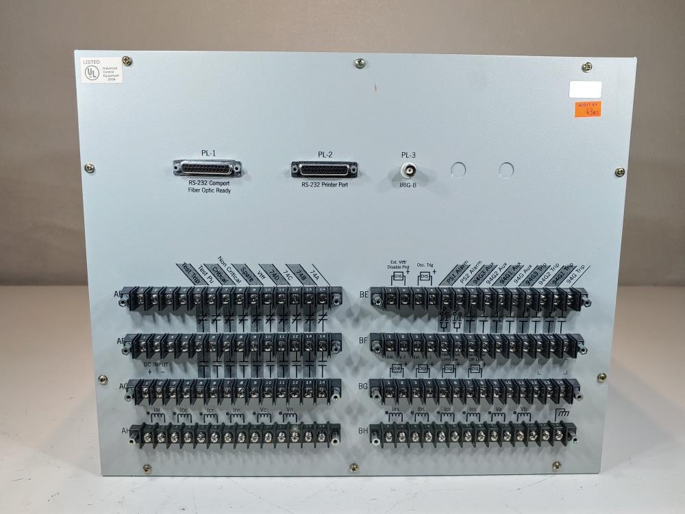 GE DGP Digital Generator Protection DGR54AABA0005