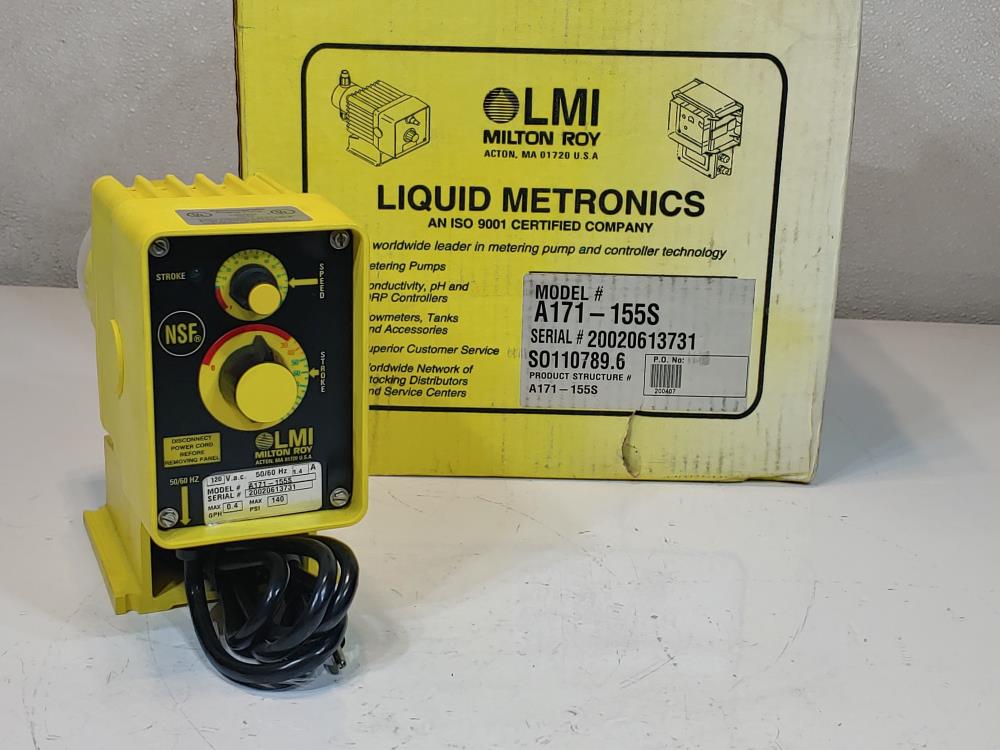 LMI Milton Roy Metering Pump A171-155S