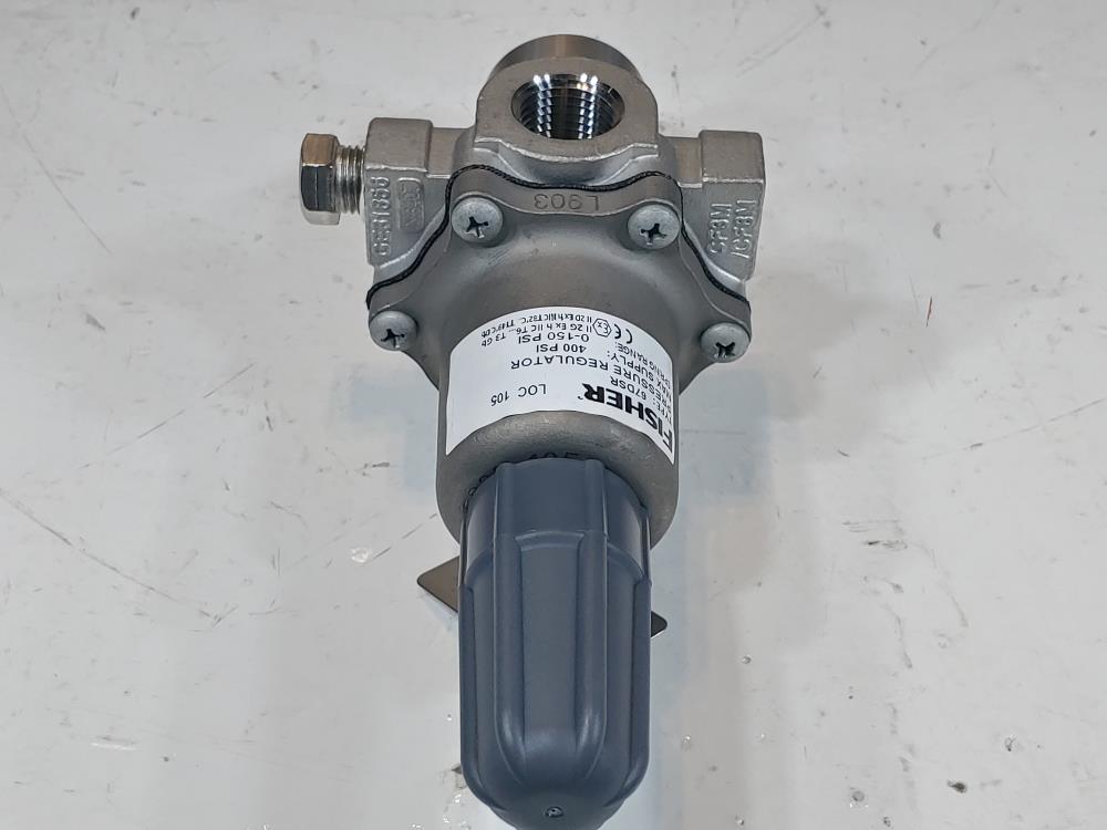 Fisher 67D Series Pressure Regulator Type 67DSR