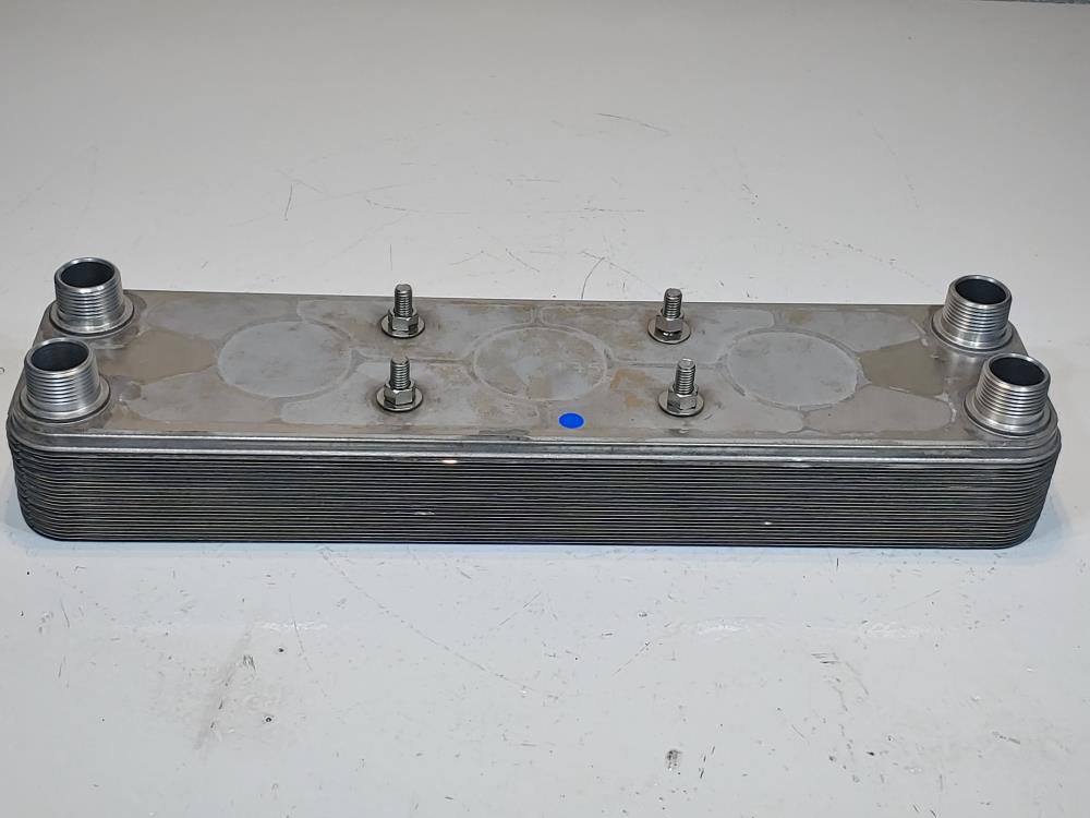 Flatplate Heat Exchanger 131007813 / FPN5X20-24 ( 1" MPT ) 