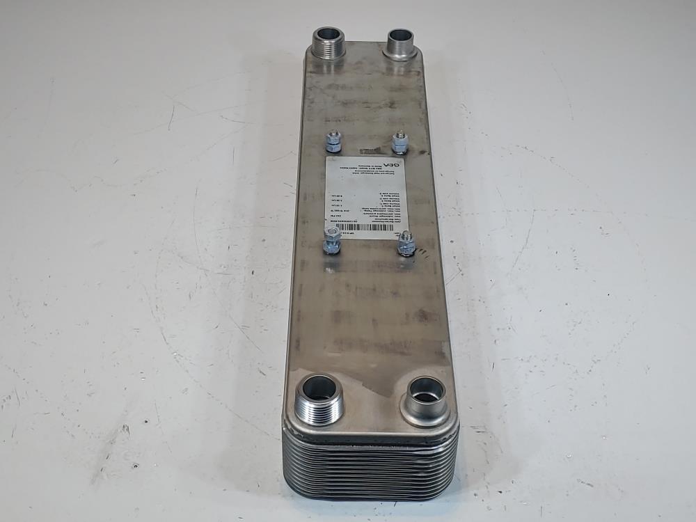 GEA Refrigerant Heat Exchanger TYPE: NP-5-24-( H1-2)