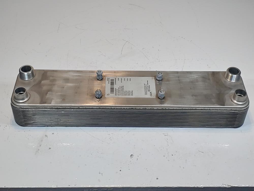 GEA Refrigerant Heat Exchanger TYPE: NP-5-24-( H1-2)