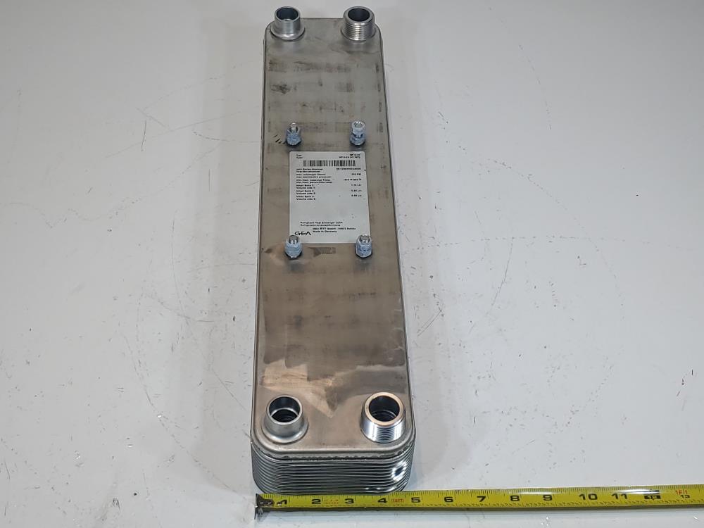 GEA Refrigerant Heat Exchanger TYPE: NP-5-24-( H1-2)