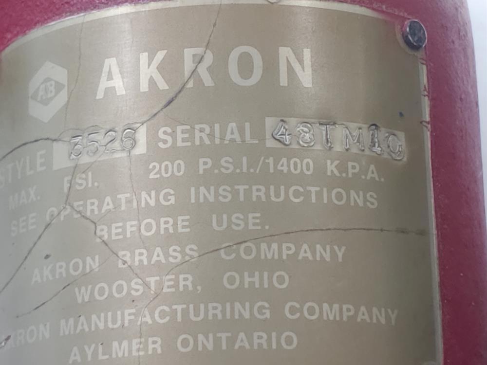 Akron Brass Omega XP Monitor 3" Flange x 2.5" NH Outlet, Style 3526