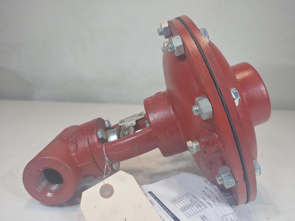 Kimray 1" NPT Stem-Guided Non-Balanced High Press. Control Valve 1400 SMT PO/VIT