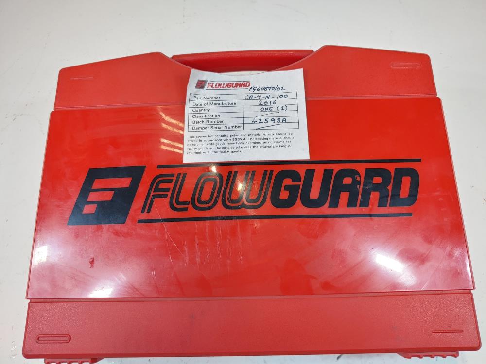 Flowguard CA-7-N-100 Charging Unit Industrial Gage Gas Valve