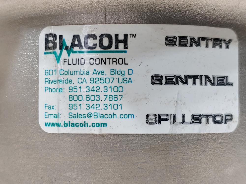 Sentry (BLACOH) Stainless Flanged Pulsation Dampener 1" 400/600#  H3120TF