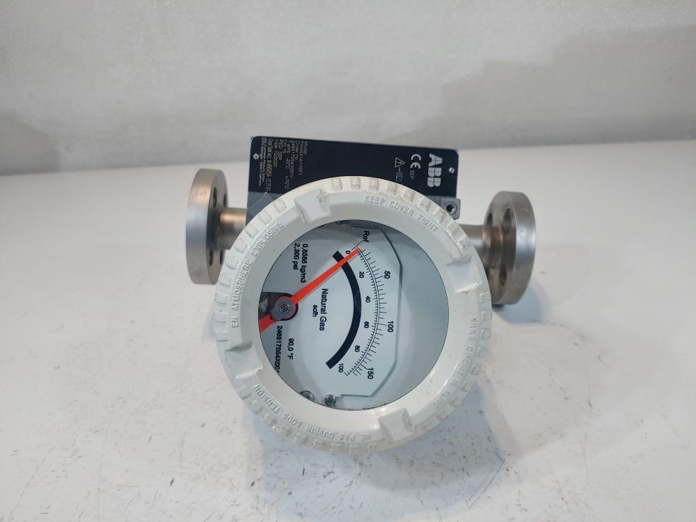 ABB Metal Cone Variable Area Flowmeter Model#: FAM541A1Y0F1 ( Natural Gas )