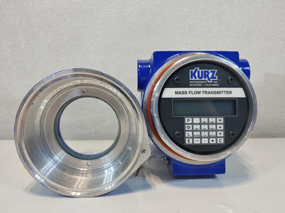 KURZ Flow Meter 454FTB-12-HT with Mass Flow Transmitter